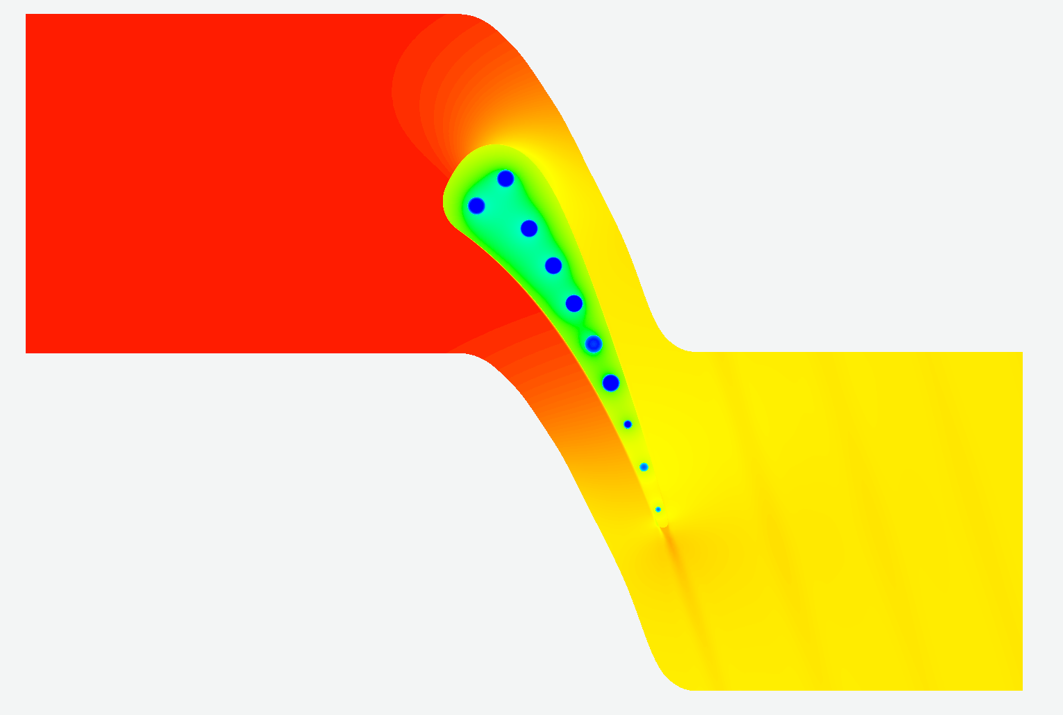 NASA C3X Conjugate Heat Transfer — Flow360 validation
