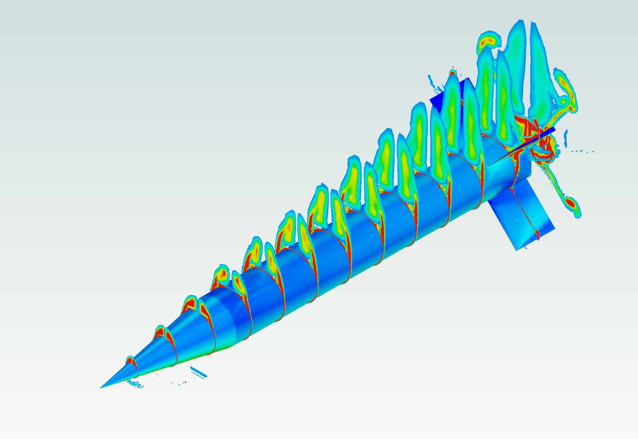 Finner Missile Pitch Damping Derivative — Flow360 validation
