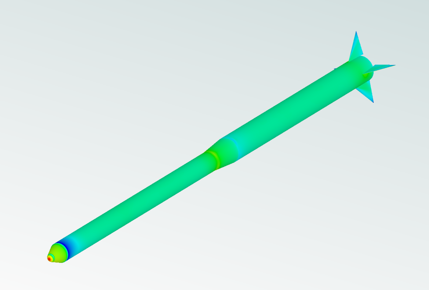 Blue Scout Launch Vehicle — Flow360 validation