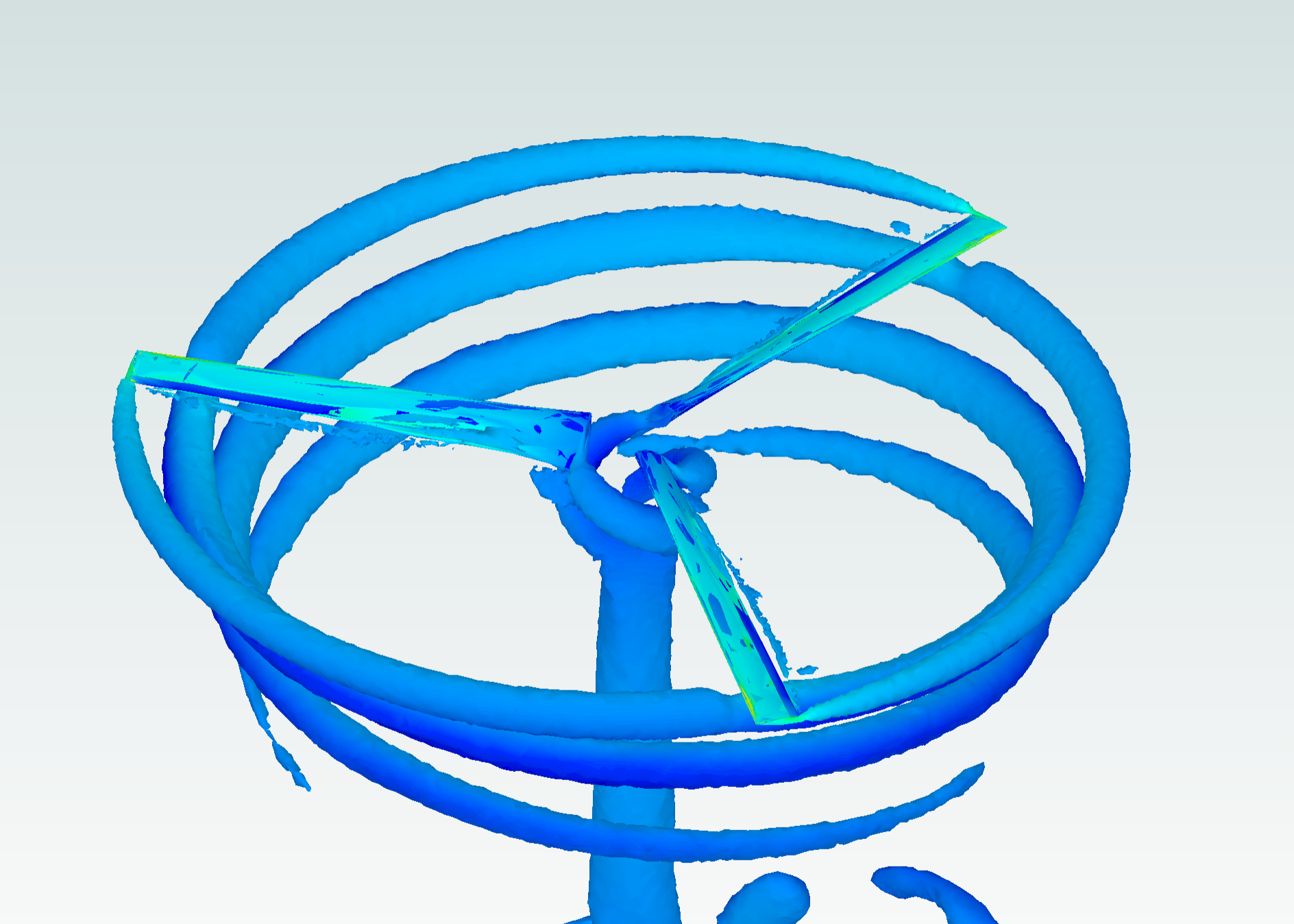 XV-15 Rotor Hover Validation — Flow360 validation