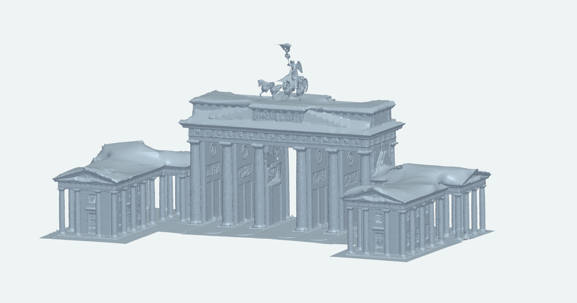 SIAM IMR26 Meshing Contest — Brandenburg Gate