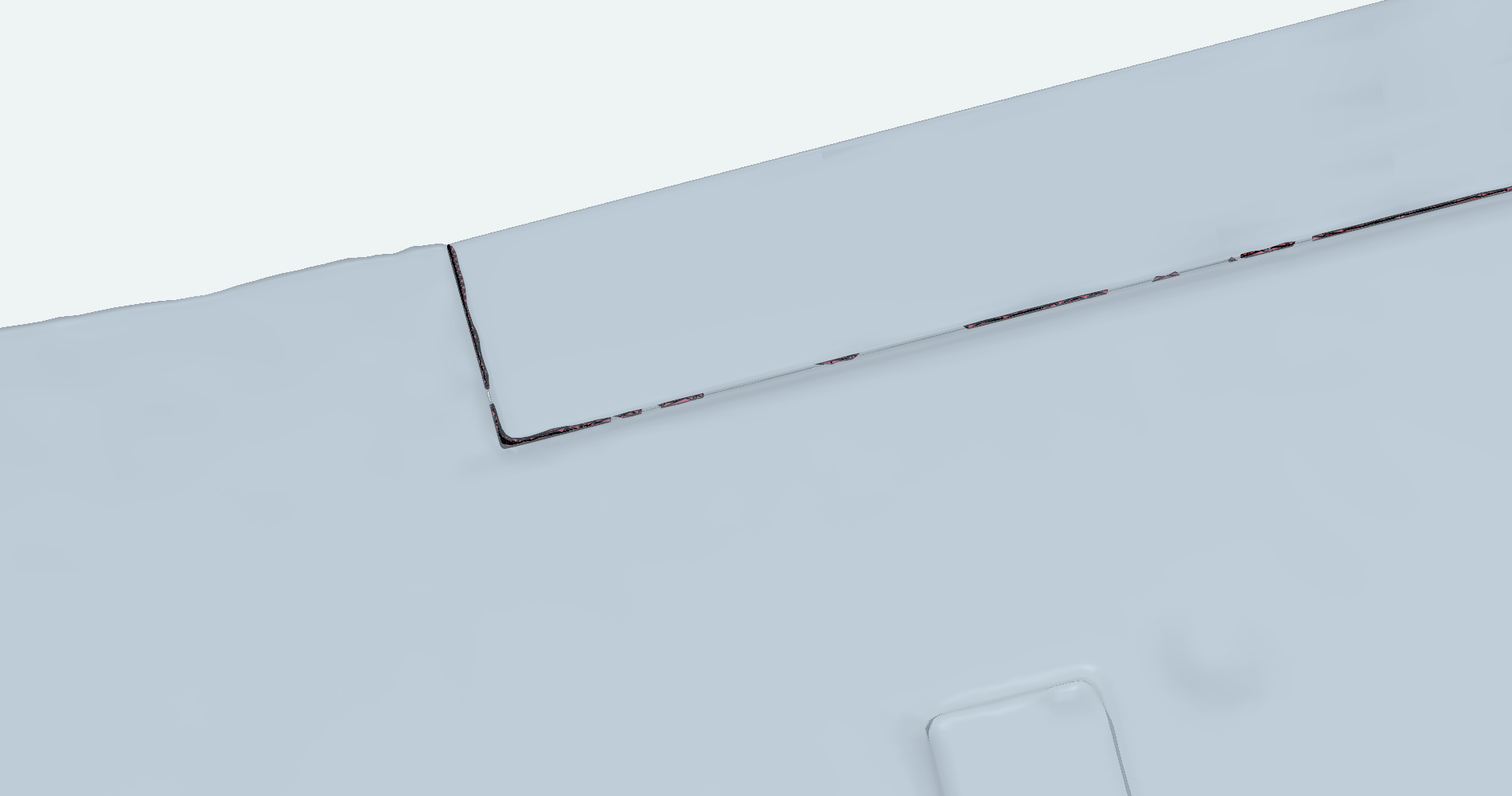 Classified overlapping scan patch
