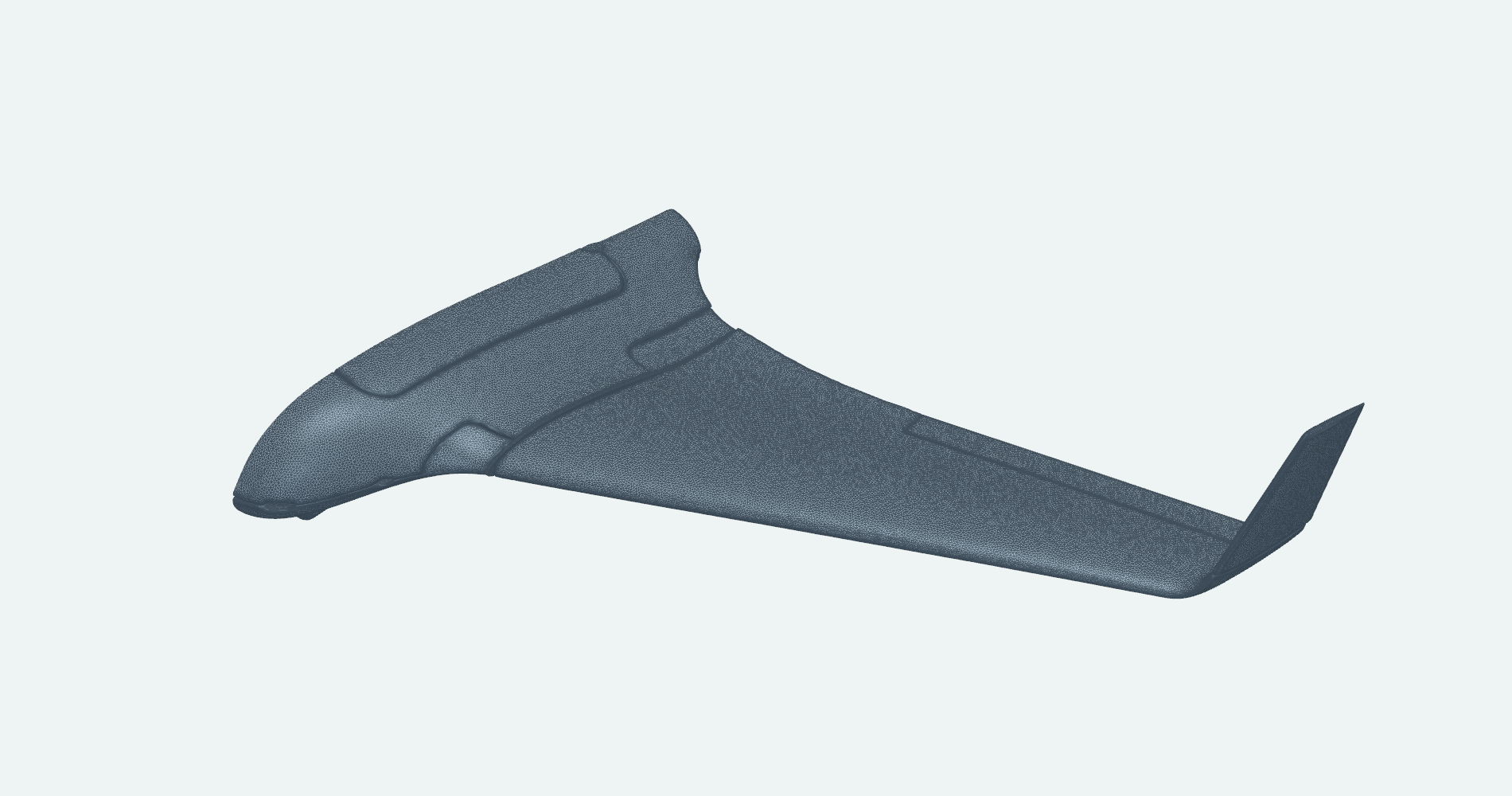 Final Skywalker X8 surface mesh