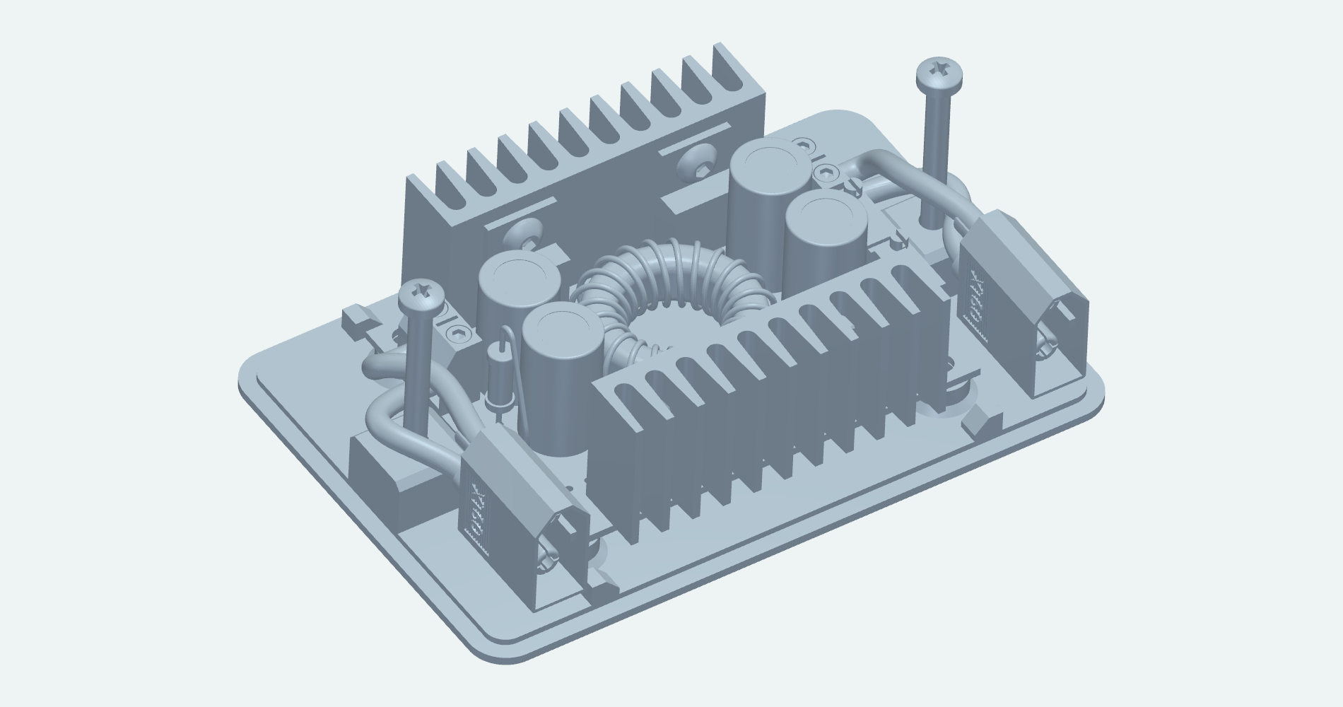 DC MRF input geometry with selected bodies removed